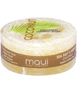 Coconut exfoliating loofah soap, 4.75 oz, Maui Soap Company