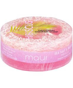 Hibiscus exfoliating loofah soap, 4.75 oz, Maui Soap Company
