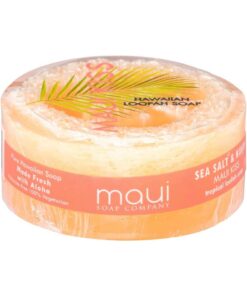 Maui Kiss exfoliating loofah soap, 4.75 oz, Maui Soap Company
