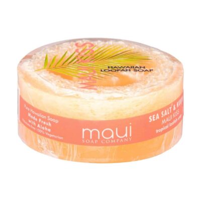 Maui Kiss exfoliating loofah soap, 4.75 oz, Maui Soap Company