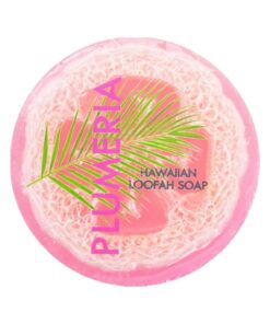 Plumeria exfoliating loofah soap, 4.75 oz, Maui Soap Company
