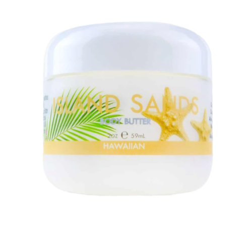 Island Sands Body Butter w/ Aloe, Macadamia Nut & Coconut Oil