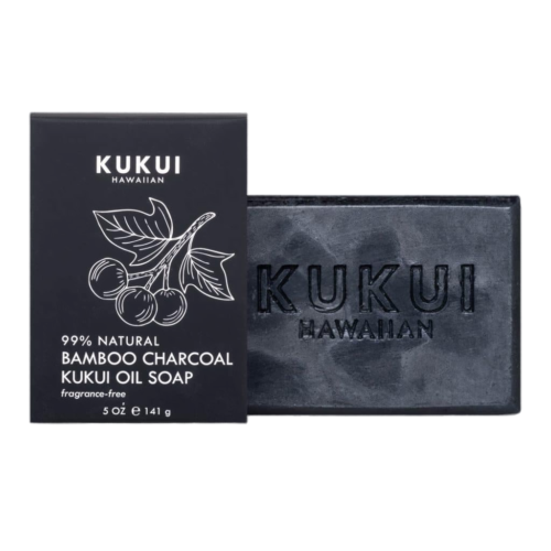 Bamboo Charcoal Kukui Oil Face & Body Soap